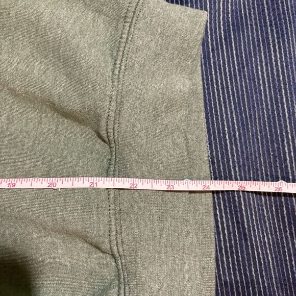 Gildan Ohio Sweatshirt Womens S Green Crewneck College Pullover Minimalist - Picture 6 of 7